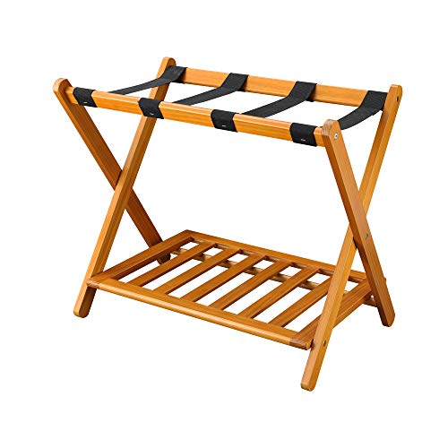 Stony-Edge Luggage Rack Suitcase Stand for Guest Room