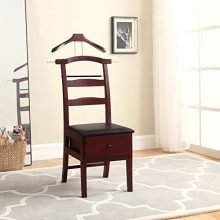 Proman Products Chair Valet, Mahogany