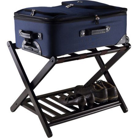 Winsome Reese Luggage Rack with Shelf