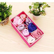 Nabsna 4PCS Underwear Organizer Storage Box Drawer Divider