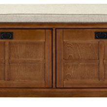Crosley Furniture Adler Entryway Bench - Warm Oak