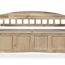 Linon  Bench, Natural Wash
