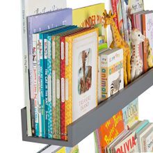 Wallniture Denver 34" Wall Mount Kids Bookshelves