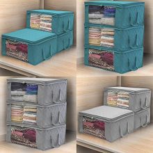 Etuoji Home Foldable Zipper Storage Bags Clothes Bedding Pillows Quilt