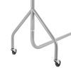 The Shopfitting Shop Heavy Duty Silver Grey Clothes Rail