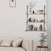 T-SIGN Floating Shelves Wall Mounted, 3-Tier Wall Shelves