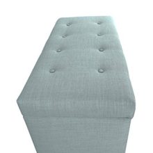 MJL Furniture Designs Angela Collection Button Tufted Upholstered Lift Top
