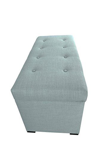 MJL Furniture Designs Angela Collection Button Tufted Upholstered Lift Top