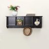 love furniture 36-Inch Hanging Entryway Shelf Coat Rack Wall Mounted Cabinets