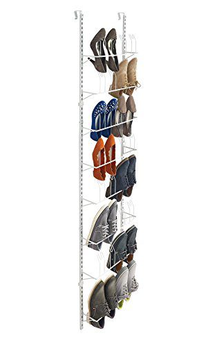 ClosetMaid Adjustable Wall & Door Shoe Organizer
