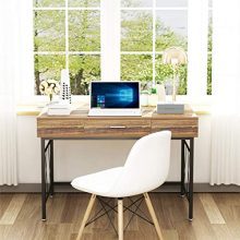 Computer Desk with Drawer 47" Executive Desk Writing Office Desk