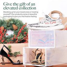 NEATLY Shoe Organizer - Stackable Shoe Racks for closets and entryway Shoe