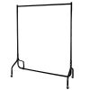 EZVOV Clothes Rack on Wheels, Heavy Duty Clothing Rack Commercial