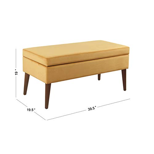 Spatial Order Kaufmann Mid Century Modern Mid Century Large Storage Bench