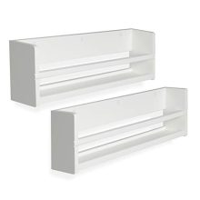 brightmaison Nursery Décor Wall Shelves - 2 Shelf Set