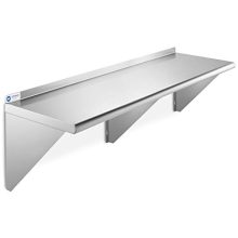 GRIDMANN NSF Stainless Steel Kitchen Wall Mount Shelf Commercial Restaurant
