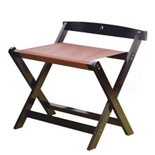 Solid Wood Luggage Racks are Durable and Foldable for Storage