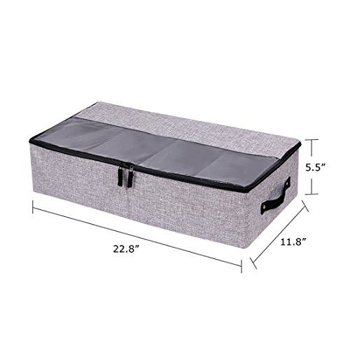 In kds Clothes Shoes Organizer Multifunction Foldable Under The Bed Storage Box