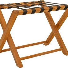 Manada Solid Teak Luggage Rack