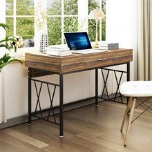 Computer Desk with Drawer 47" Executive Desk Writing Office Desk