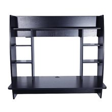 Floating Desk,Wall Desk Shelves Space Saving Wall Mount Laptop Desk