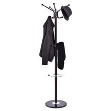 COSTWAYUS Costway 67" Coat Rack Stand with Umbrella Holder