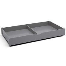 Delta Children Under Crib Roll-Out Storage, Grey