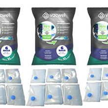 Vacwel Vacuum Storage Bags, Jumbo 30 x 43 inch