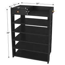 JERRY & MAGGIE -Wood MDF Board Shoe Rack Shelf