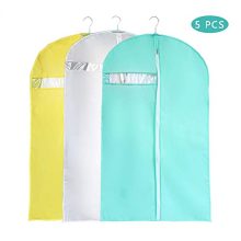 NANANA Set of 5 Garment Bag Cover Anti-Moth Dust Protection