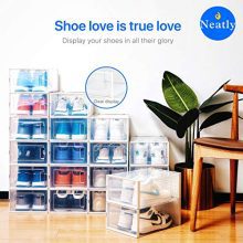 NEATLY Shoe Organizer - Stackable Shoe Racks for closets and entryway Shoe