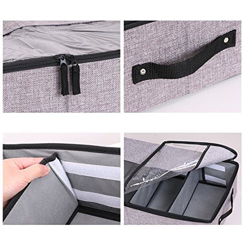In kds Clothes Shoes Organizer Multifunction Foldable Under The Bed Storage Box