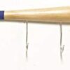 KT Bats Coat Rack Wall Mount Baseball Bat Cap Hat Towel Jersey Display