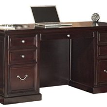 Martin Furniture Fulton 61" Space Saver Double Pedestal Desk