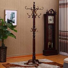 FEI JI Wooden Coat Rack Hat Stand Clothes Scarves Rack Hanger Storage