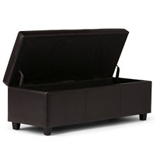 Simpli Home F-18A Avalon 48 inch Wide Contemporary Rectangle Storage