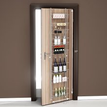 Home-Complete Over the Door Organizer-Space Saving Hanging Storage