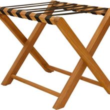 Manada Solid Teak Luggage Rack