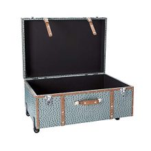 DormCo The Designer Wheeled Trunk - Smokey Lavender Ostrich