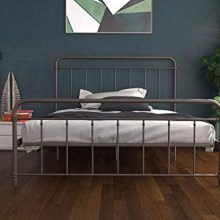Wallace Metal Bed Frame – Stylish, Sturdy, and Adjustable Bed Frame for Twin, Full, Queen Sizes