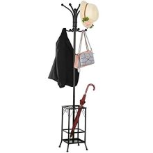 Yaheetech Metal Coat Rack Umbrella Stand Holder Vintage Hat Jakcet