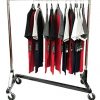 Revolutionize Your Stockroom with the Only Hangers Small Commercial Grade Rolling Z Rack