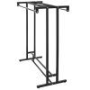 MyGift Stainless Steel Double Rod Hangrail Department Store