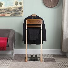 Newport Wood Valet – Stylish and Functional Organizer for Bedroom, Office, and Closet