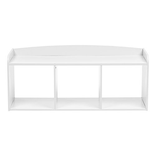 IRIS USA, Inc. Wooden Storage Bench, White