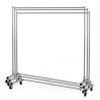Bextsware Heavy Duty Clothing Rack, Industrial Grade Z-Base Garment Rack
