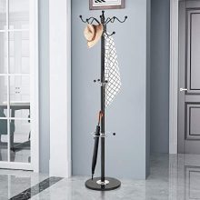 Tangkula 70" Metal Coat Tree, Coat Racks with 15 Hooks