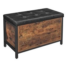 VASAGLE COPADION Storage Bench, Flip Top Storage Ottoman and Trunk
