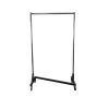 Revolutionize Your Stockroom with the Only Hangers Small Commercial Grade Rolling Z Rack