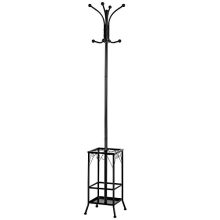 Yaheetech Metal Coat Rack Umbrella Stand Holder Vintage Hat Jakcet